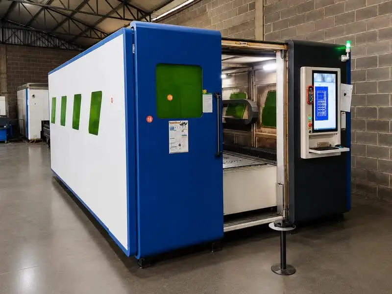Máquina de corte a laser de grande porte da Sorriso Corte a Laser